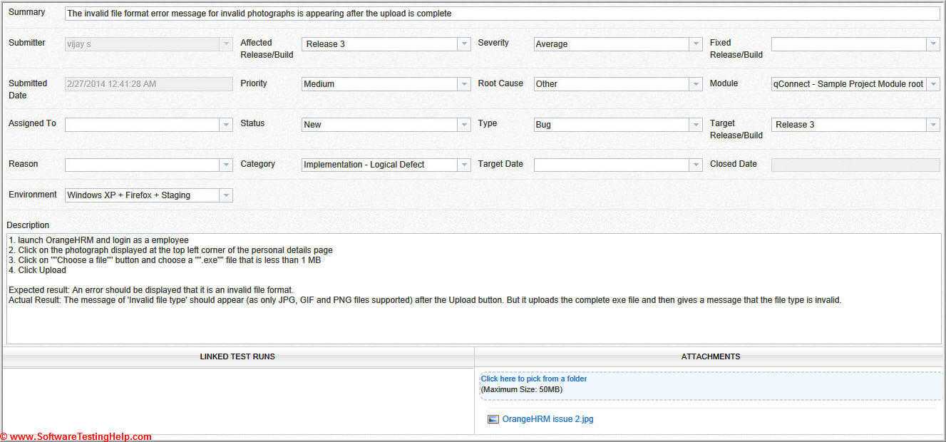 Live Project Bug Tracking, Test Metrics, And Test Sign Off In Test Exit Report Template