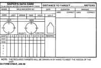 Long Range Shooter| Download | Range Shooter, Shooting within Dope Card Template