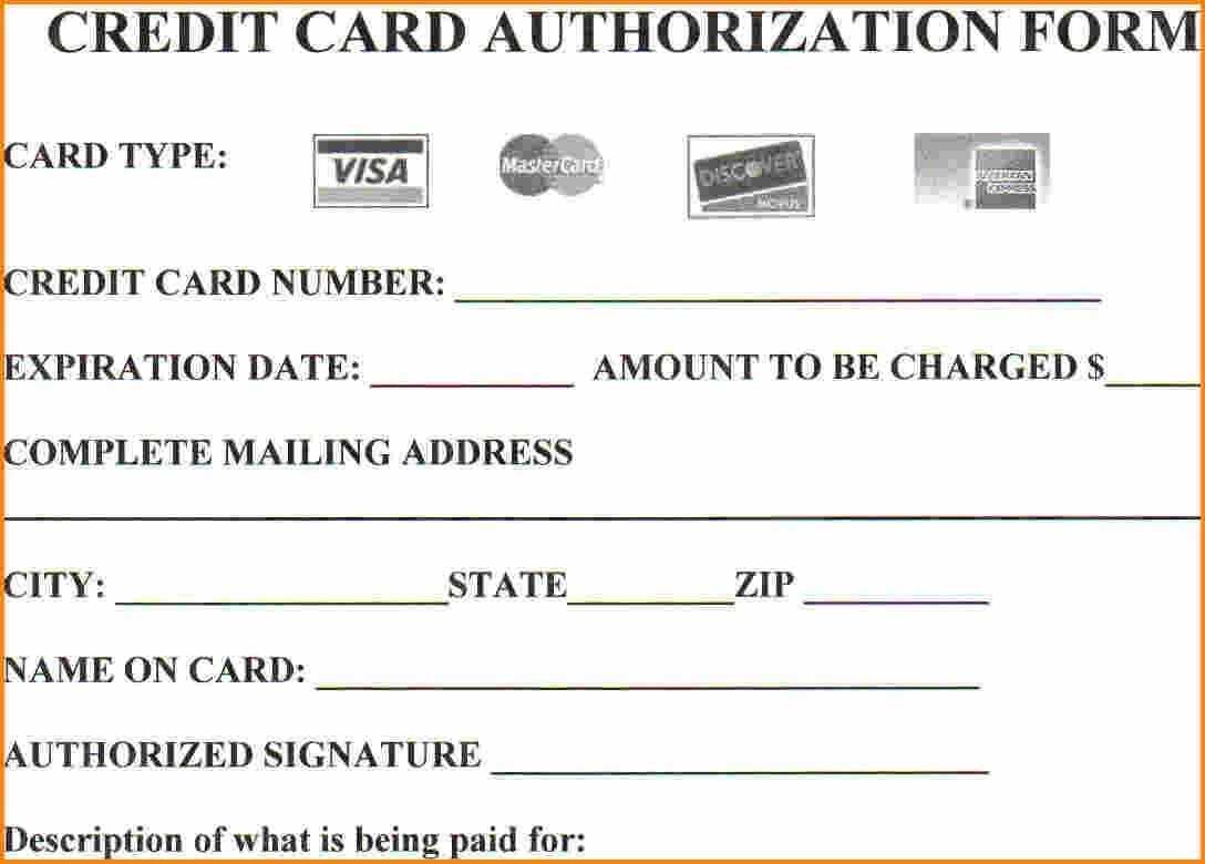 Looking To Download Credit Card Authorization Form? Then You With Order Form With Credit Card Template