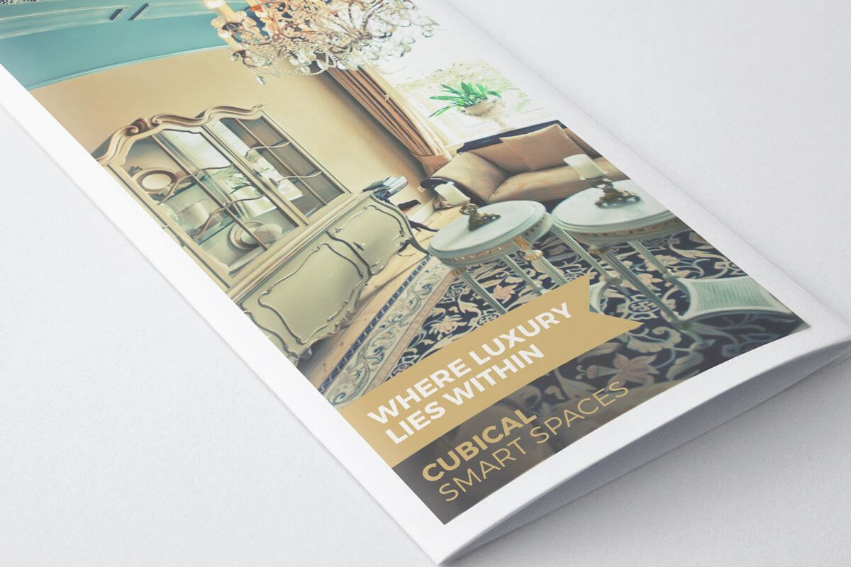 Luxurious Hotel Pamphlet Design Template | Pamphlet Design Throughout Hotel Brochure Design Templates