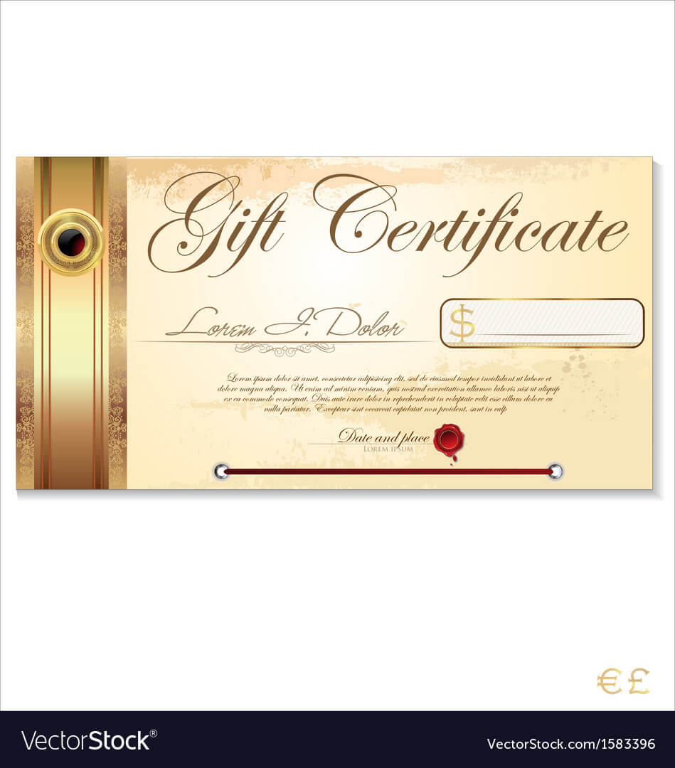 Luxury Gift Certificate Template With Regard To Gift Certificate Log Template