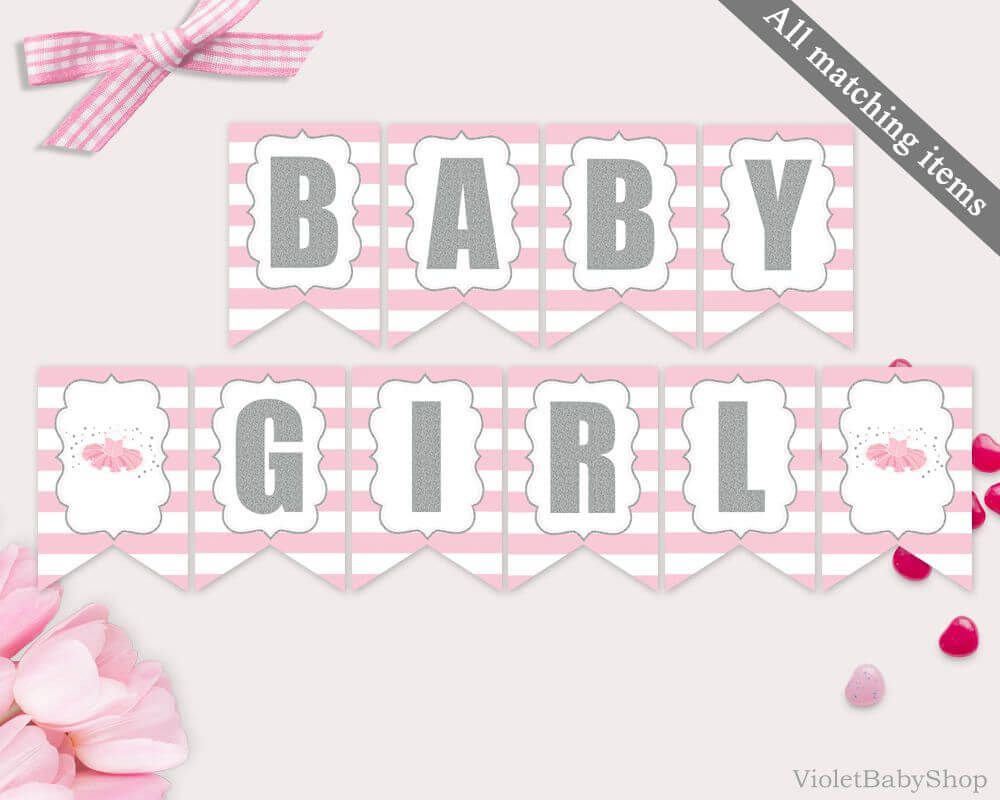 Magnificent Baby Shower Banner Template Ideas Free Onesie In Diy Baby Shower Banner Template