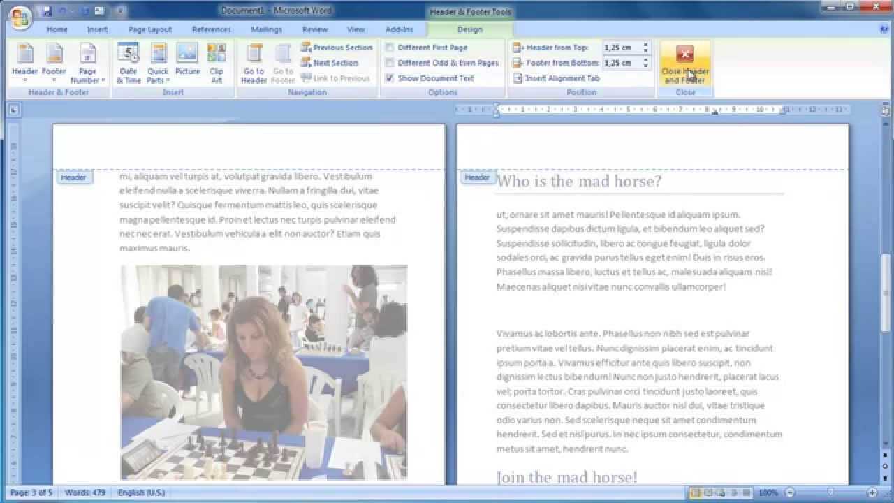 Make A Booklet From Scratch In Word 2007 Intended For Booklet Template Microsoft Word 2007