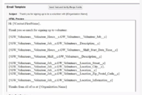Manage Email And Report On Volunteer Participation Unit inside Volunteer Report Template
