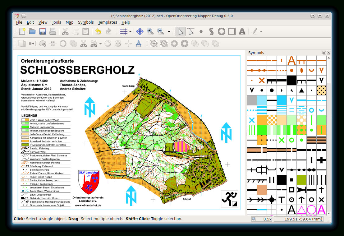 Mapper | Openorienteering Throughout Orienteering Control Card Template