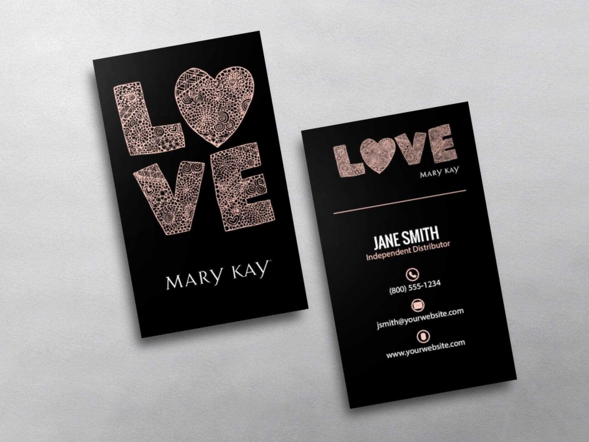 Mary Kay Business Cards | Business Card Templates In 2019 Intended For Mary Kay Business Cards Templates Free