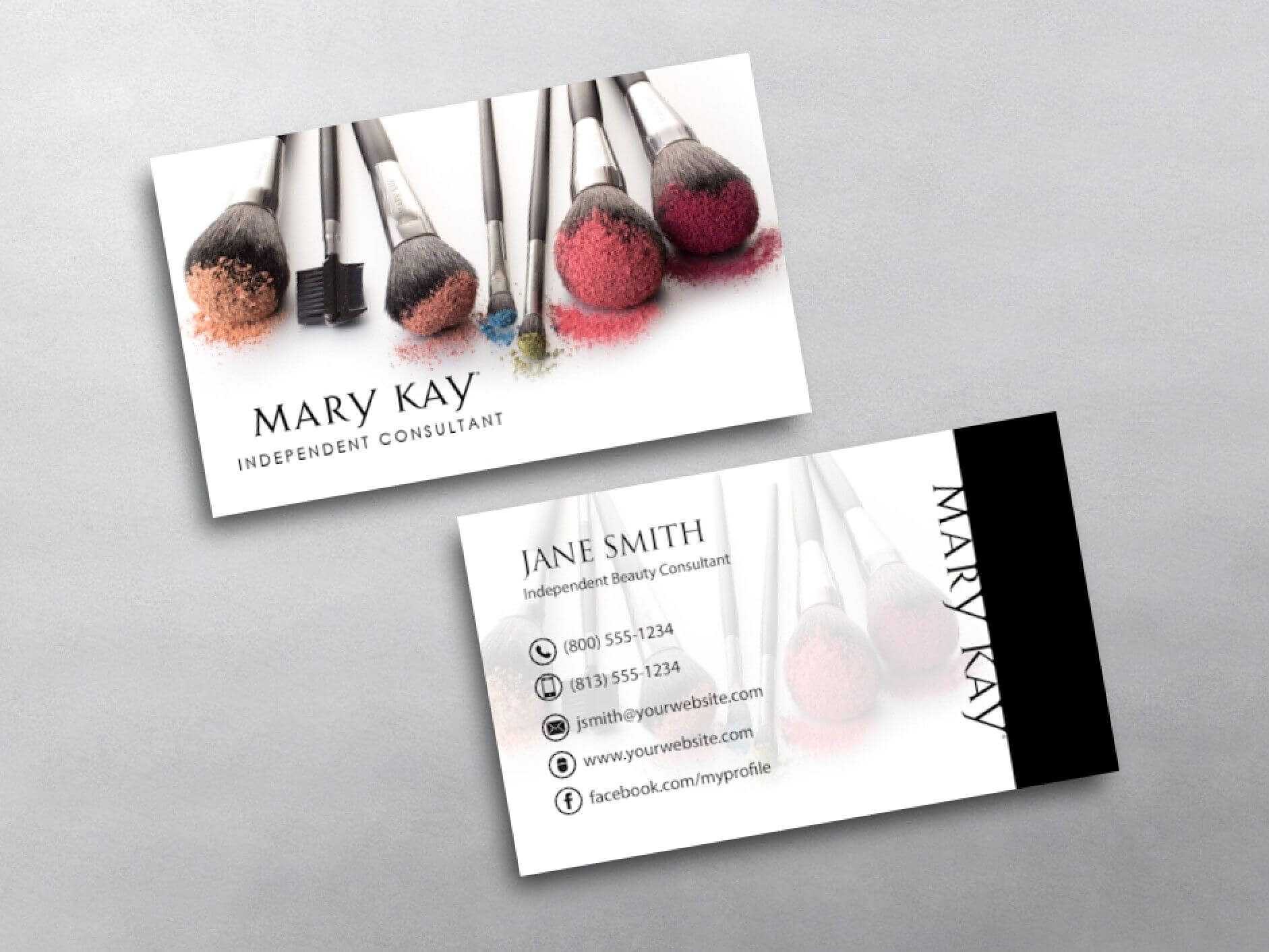 Mary Kay Business Cards Templates Free