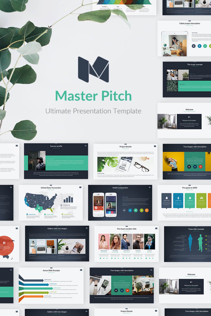 Master Pitch Powerpoint Template Within Multimedia Powerpoint Templates