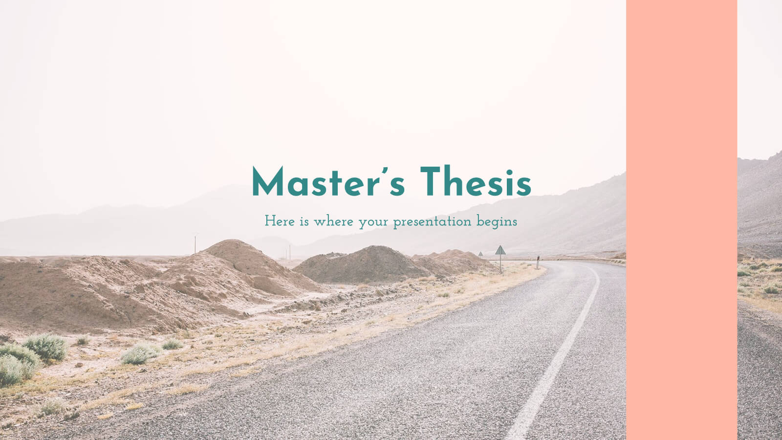 Master's Thesis – Free Presentation Template For Google Throughout Powerpoint Templates For Thesis Defense