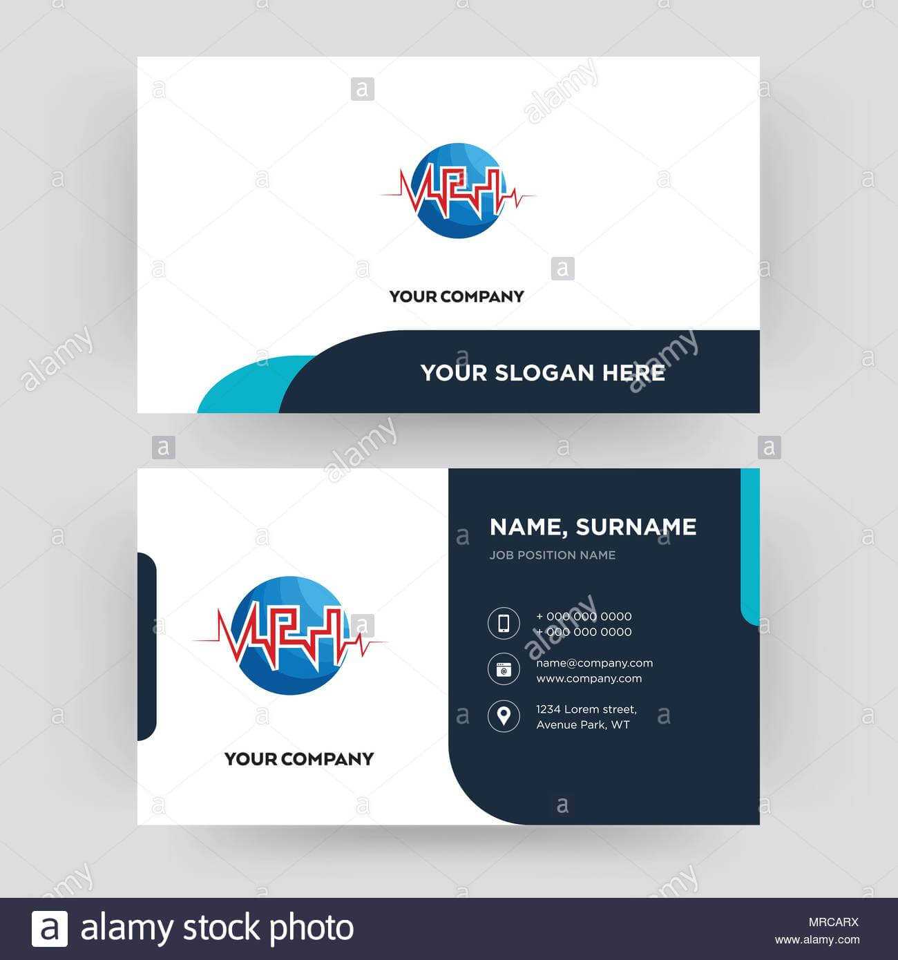 Med, Business Card Design Template, Visiting For Your Within Med Card Template