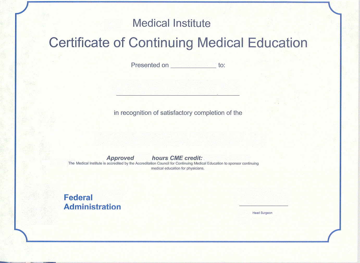 Medical Assistant Certificate – Certificate Templates With Continuing Education Certificate Template