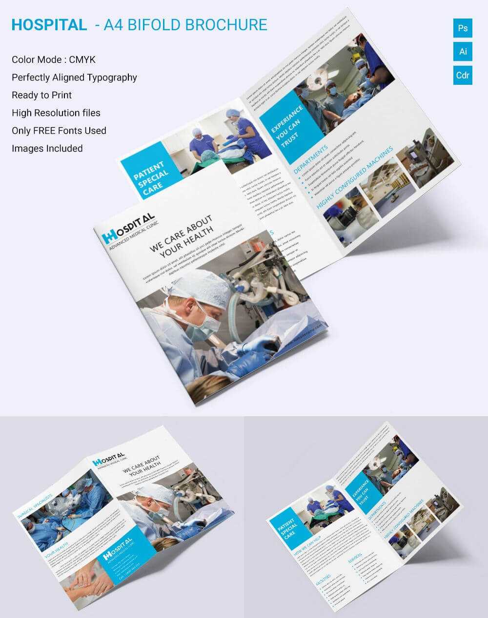 Medical Brochure Template Â€“ 39+ Free Psd, Ai, Vector Eps Regarding Ai Brochure Templates Free Download