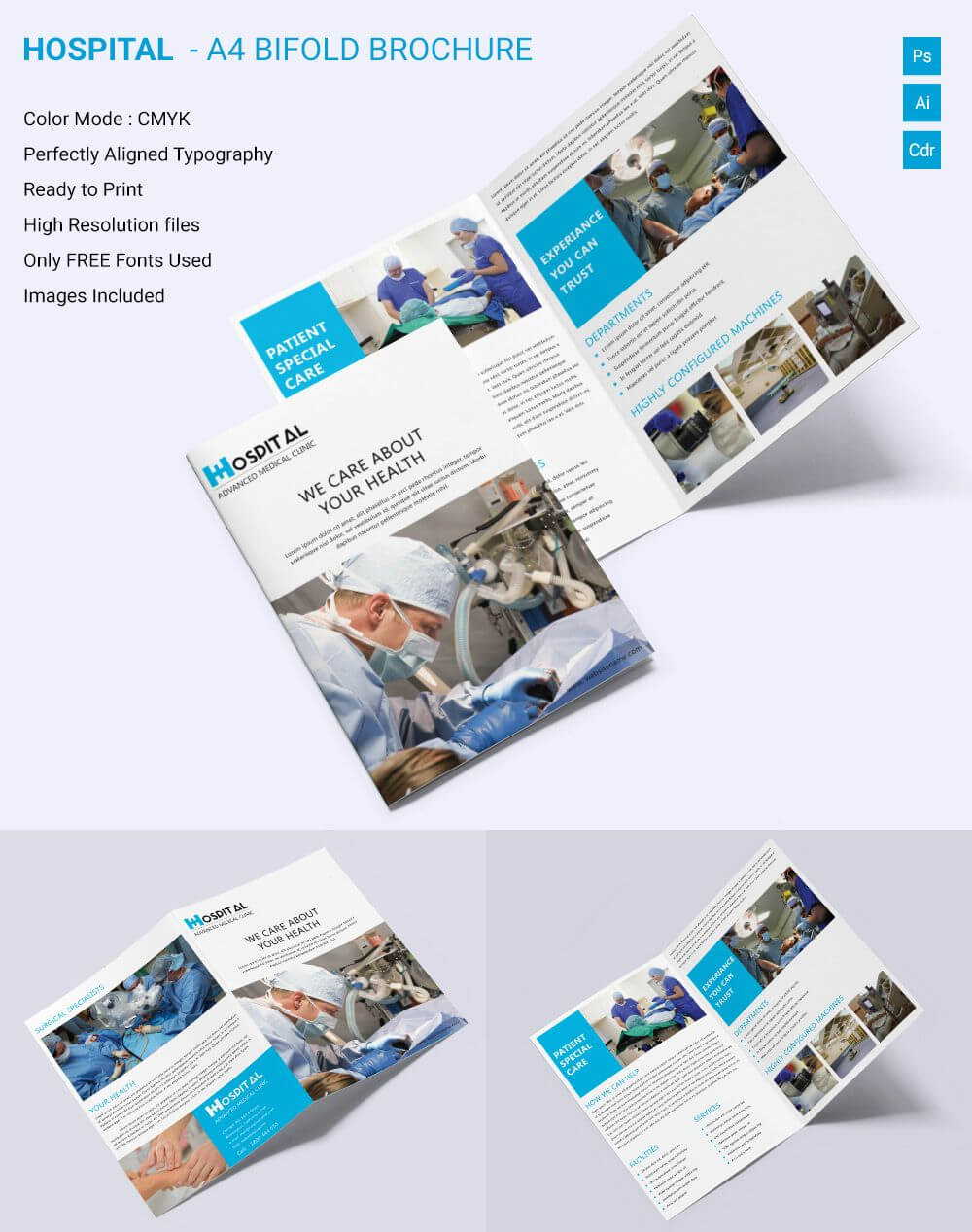Medical Brochure Template Â€“ 39+ Free Psd, Ai, Vector Eps With Brochure Templates Ai Free Download