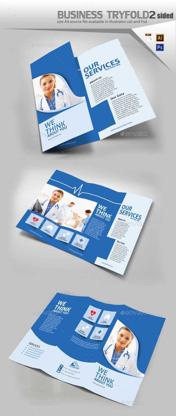 Medical Trifold Brochure | Graphics | Brochure Design For Medical Office Brochure Templates