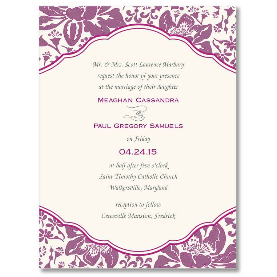 Microsoft Word Engagement Party Invitation Template Inside Engagement Invitation Card Template