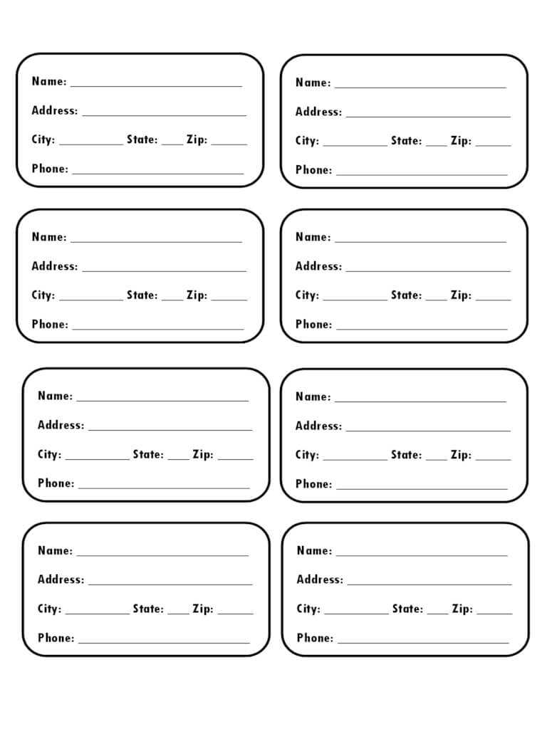 Microsoft Word Luggage Tag Template – Jalax Pertaining To Blank Luggage Tag Template