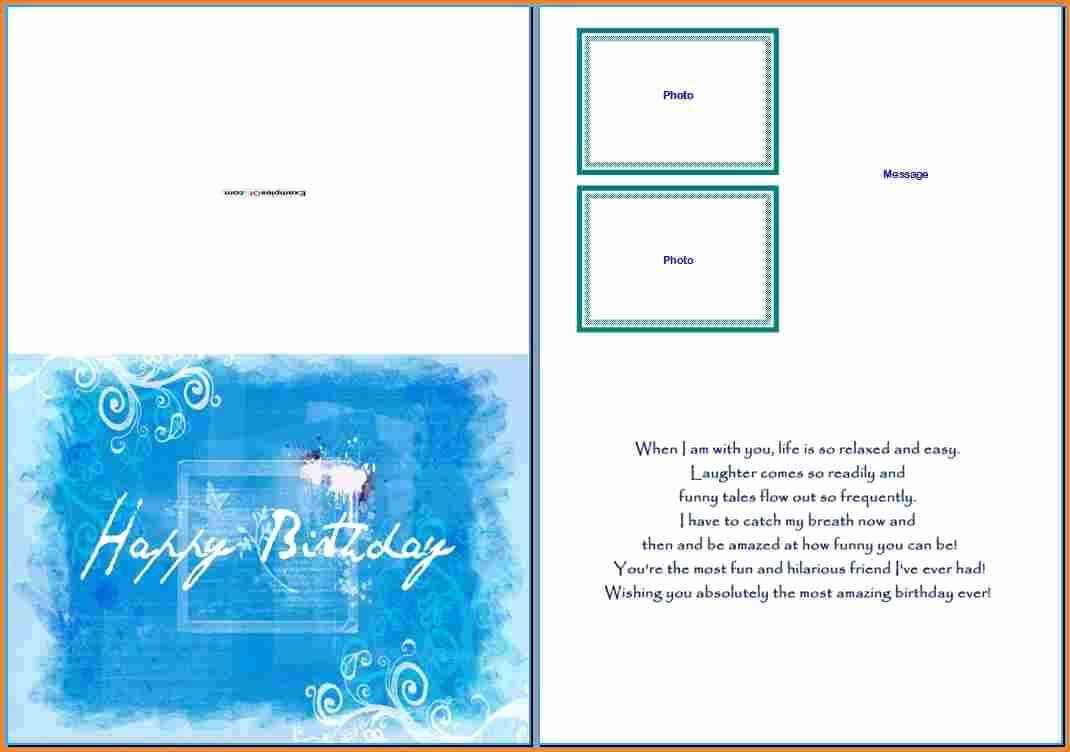 Microsoft Word Postcard Templates | Locksmithcovington Template With Microsoft Word Birthday Card Template