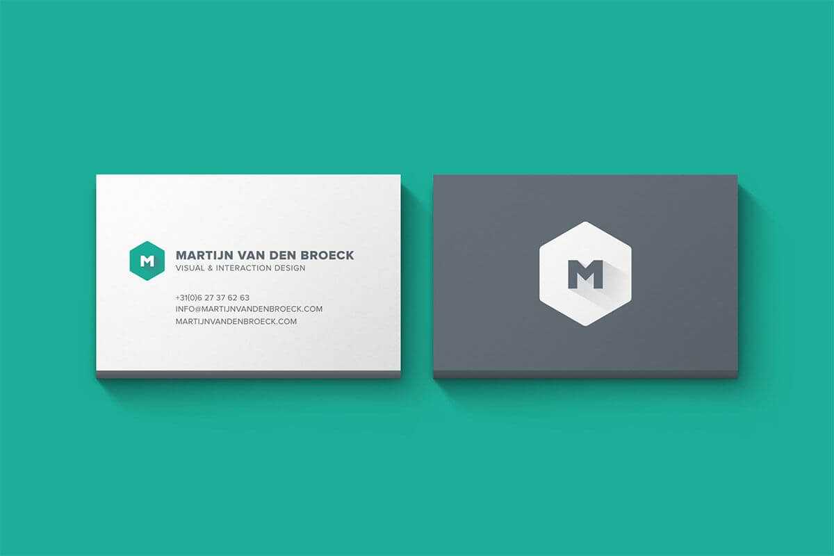 Minimal Business Cards Mockup Psd Template, Available For Within Templates For Visiting Cards Free Downloads