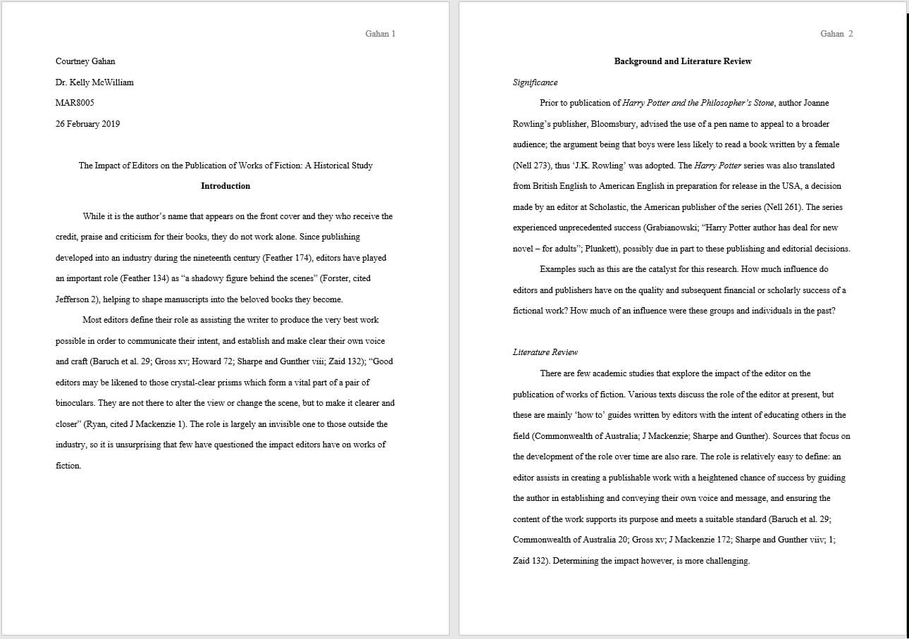 Mla Format For Papers And Essays | Guidelines And Templates Inside Mla Format Word Template