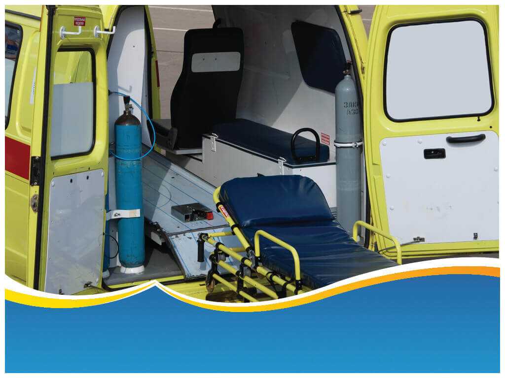 Modern Ambulance Powerpoint Template (Ppt Slide) Within Ambulance Powerpoint Template