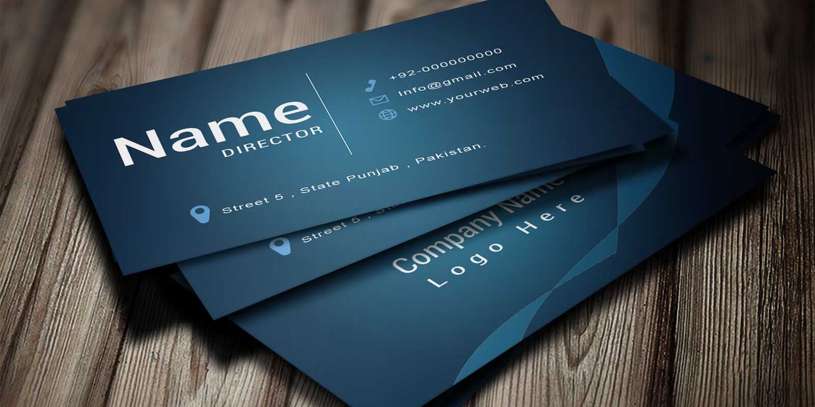 Modern Business Card Template Regarding Buisness Card Template