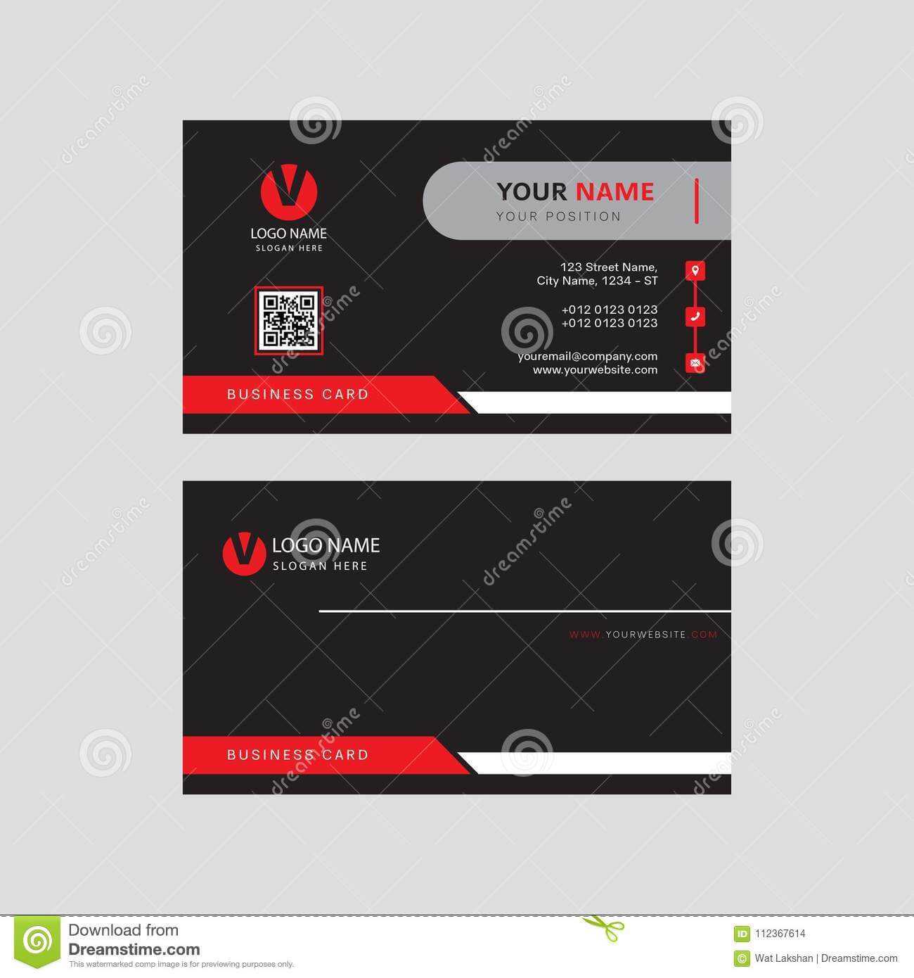 Modern Professional Eye Catching Business Card Design Intended For Visiting Card Templates Download