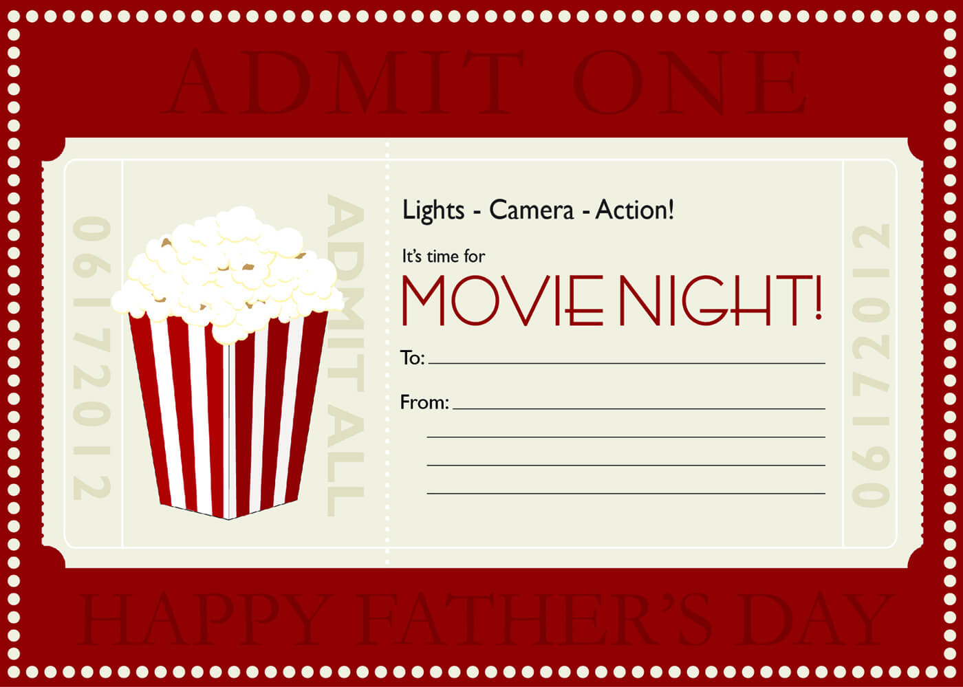Movie Gift Certificate Templates | Gift Certificate Templates Inside Movie Gift Certificate Template
