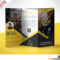 Multipurpose Trifold Business Brochure Free Psd Template with Free Three Fold Brochure Template