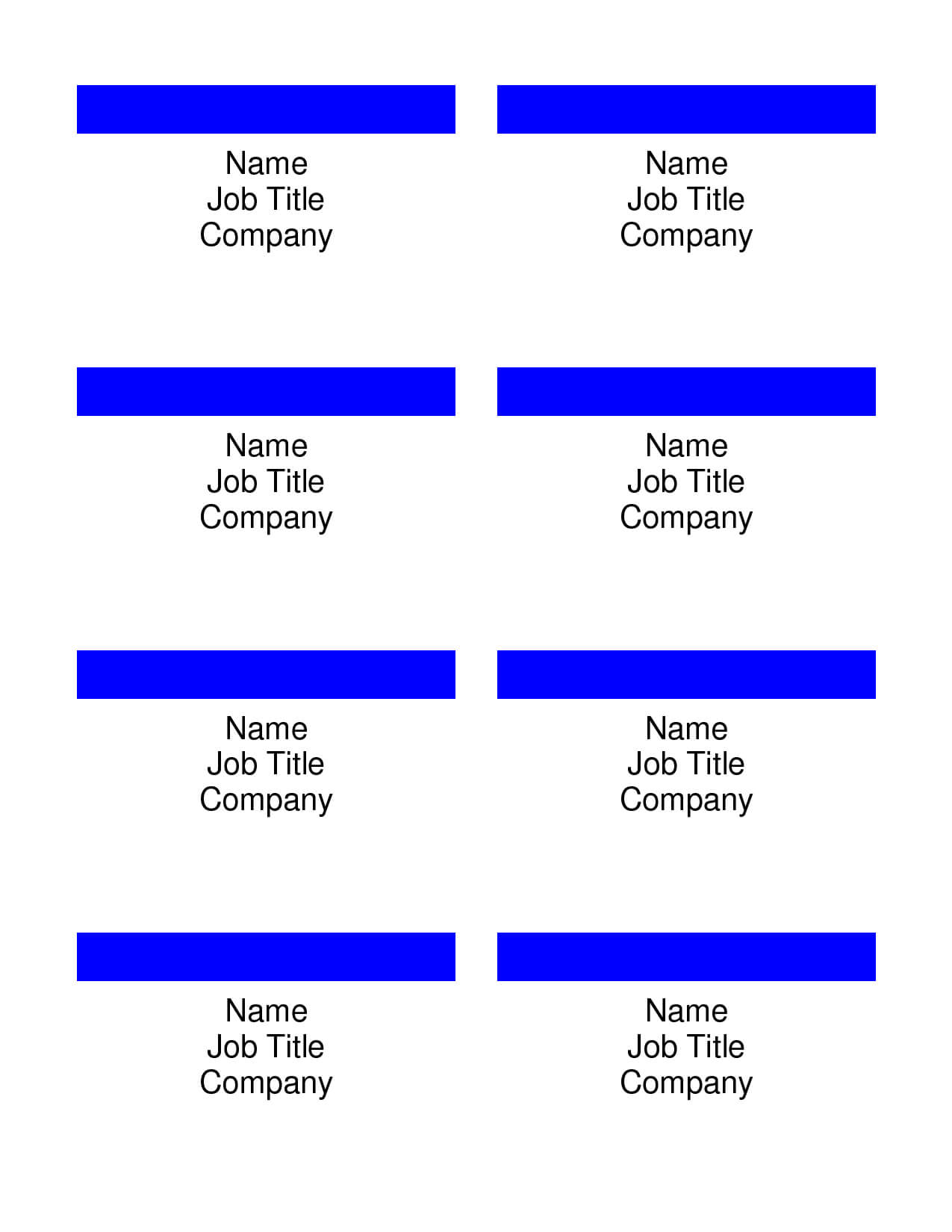 Name Badge Templates In Visitor Badge Template Word Professional Template