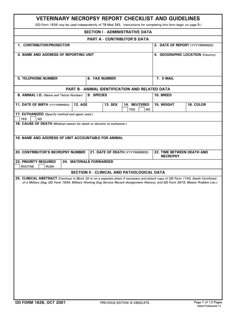 Necropsy Report Template – Fill Online, Printable, Fillable With Blank Autopsy Report Template