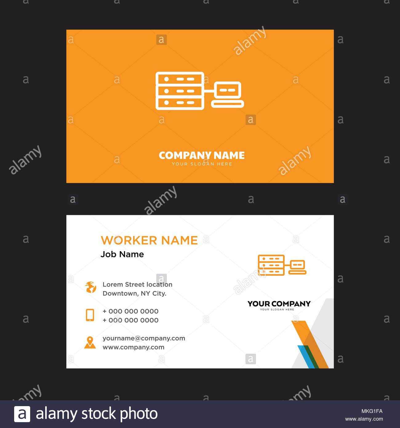 Networking Business Card Design Template, Visiting For Your Intended For Networking Card Template