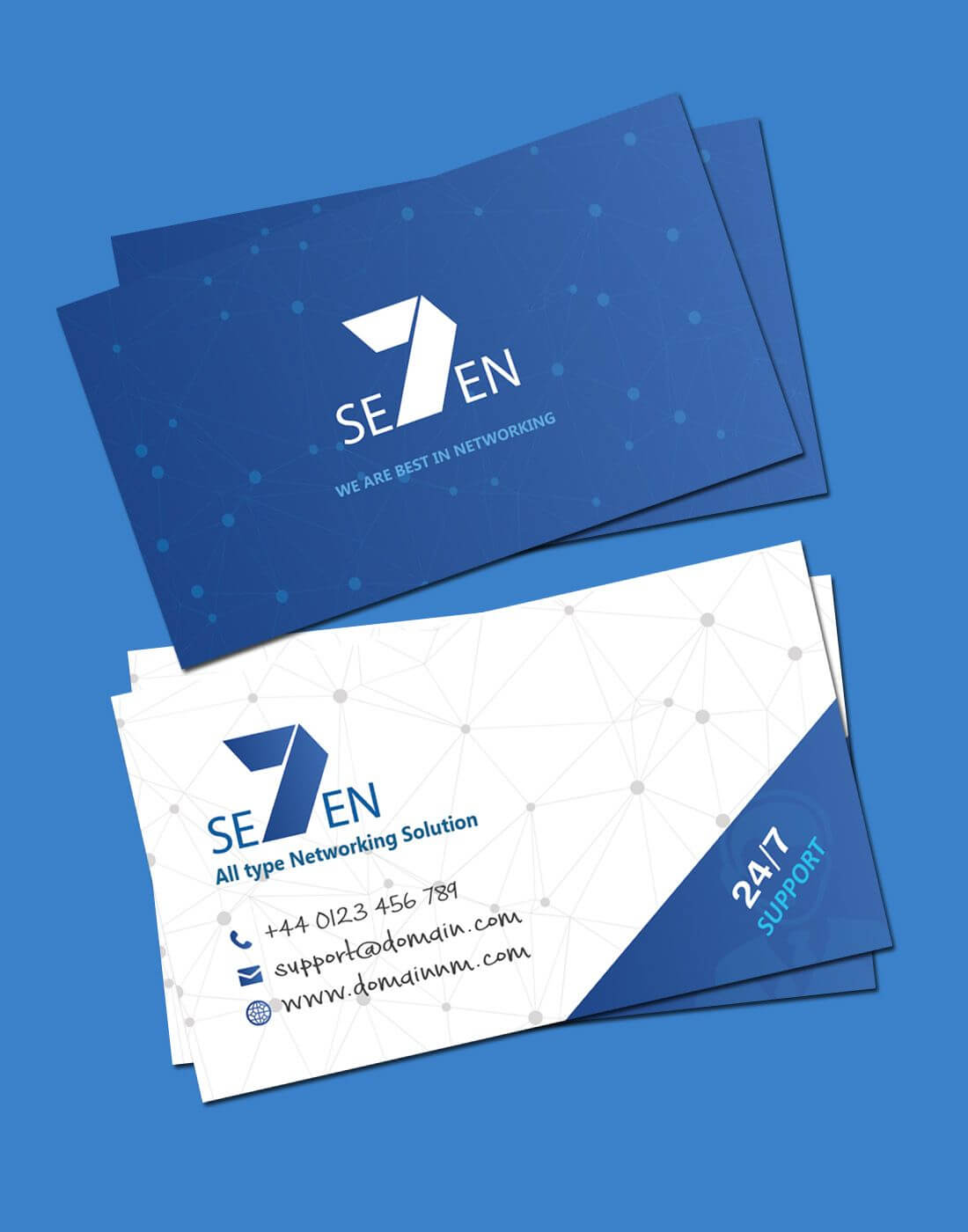 Networking Business Card Template | Business Card Templates Intended For Networking Card Template