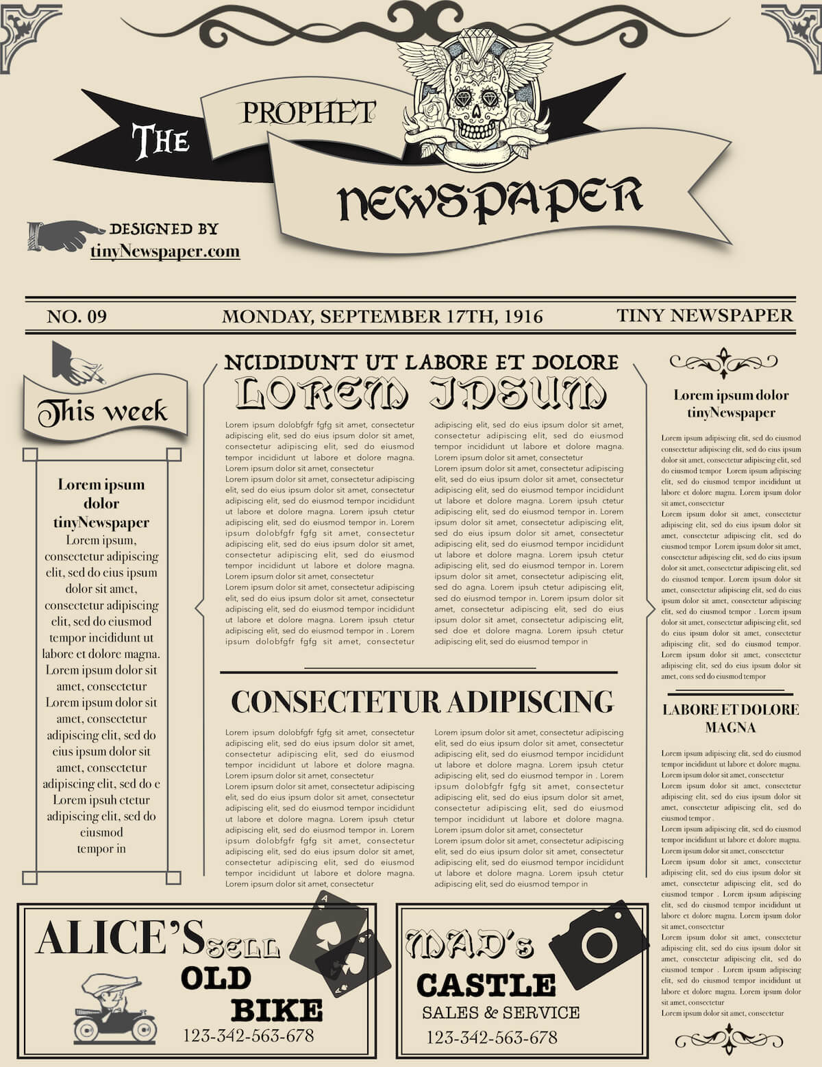 Newspaper Layout Newspaper Format Newspaper Generator Free With Old Blank Newspaper Template