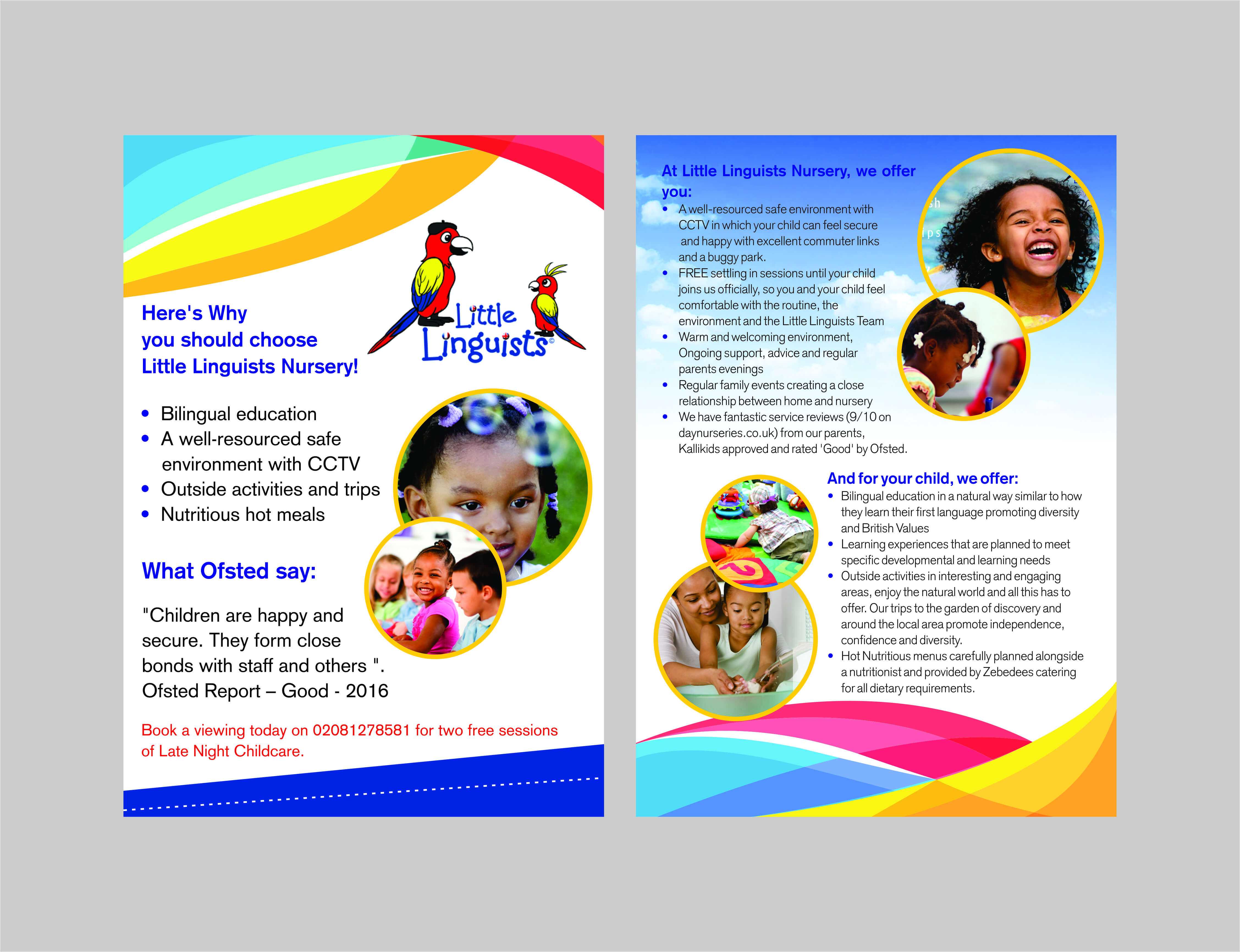 Nursery School Brochure – Yupar.magdalene Project Pertaining To Play School Brochure Templates