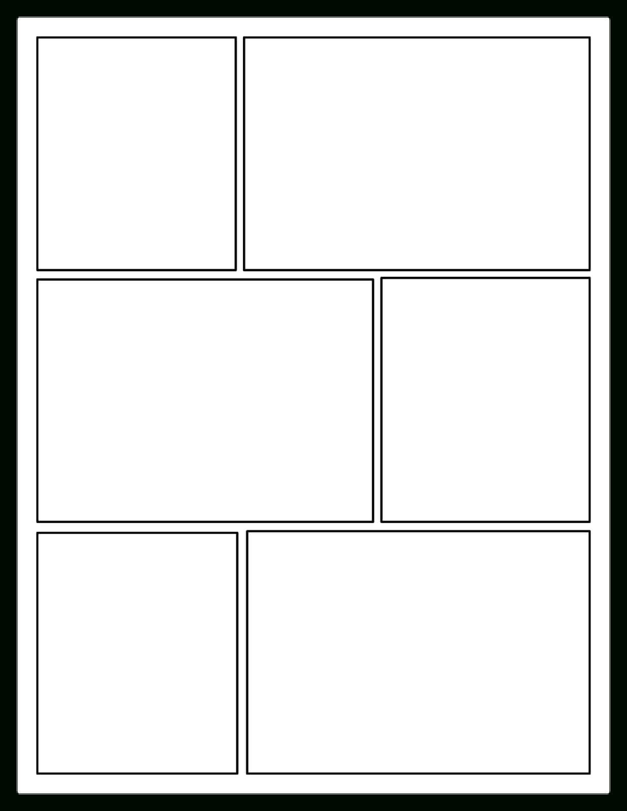 Offering Choices For Your Readers: Comic Book Craze! | Comic In Printable Blank Comic Strip Template For Kids
