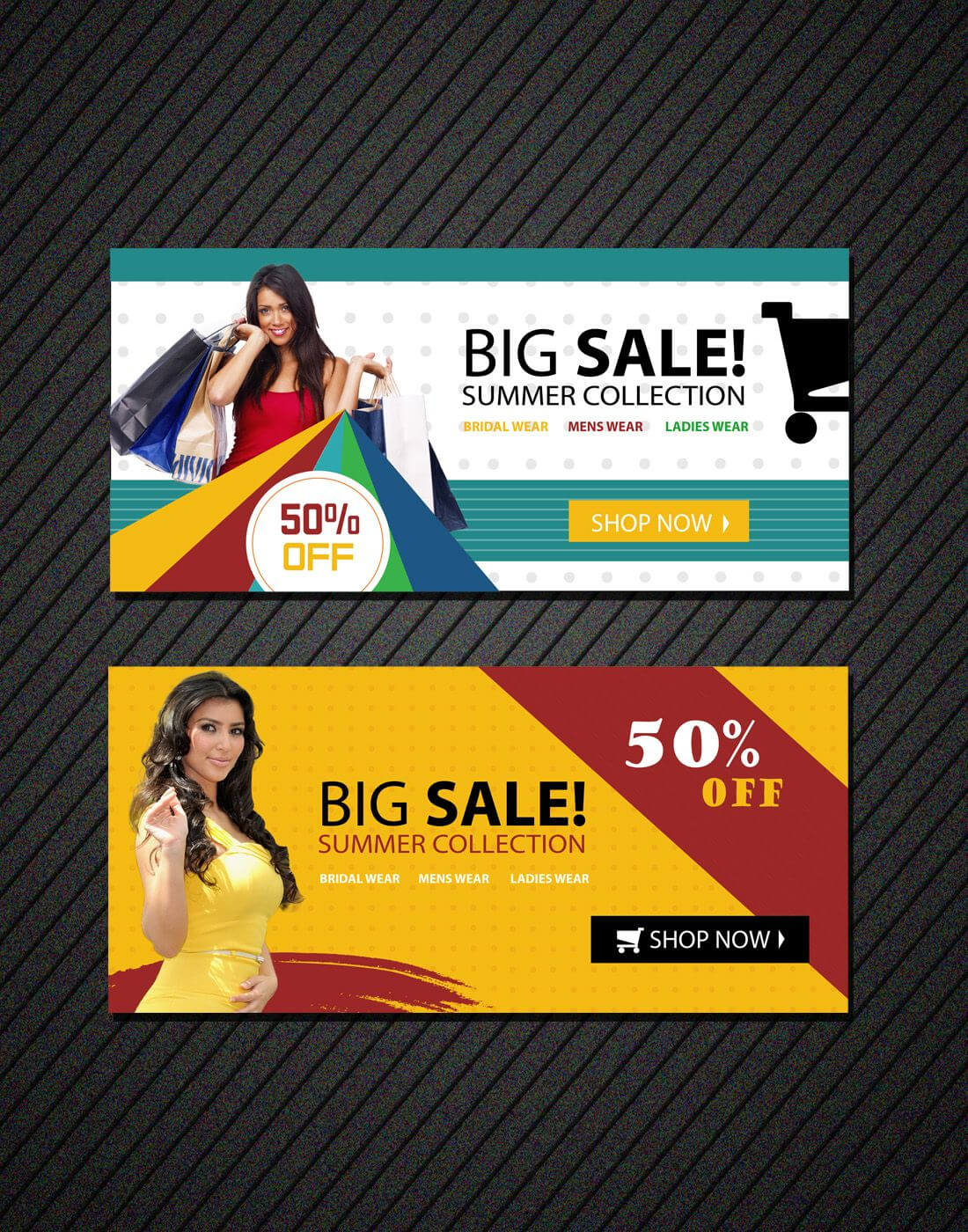Online Shopping Banners Templates | Free Website Psd Banners With Regard To Free Online Banner Templates