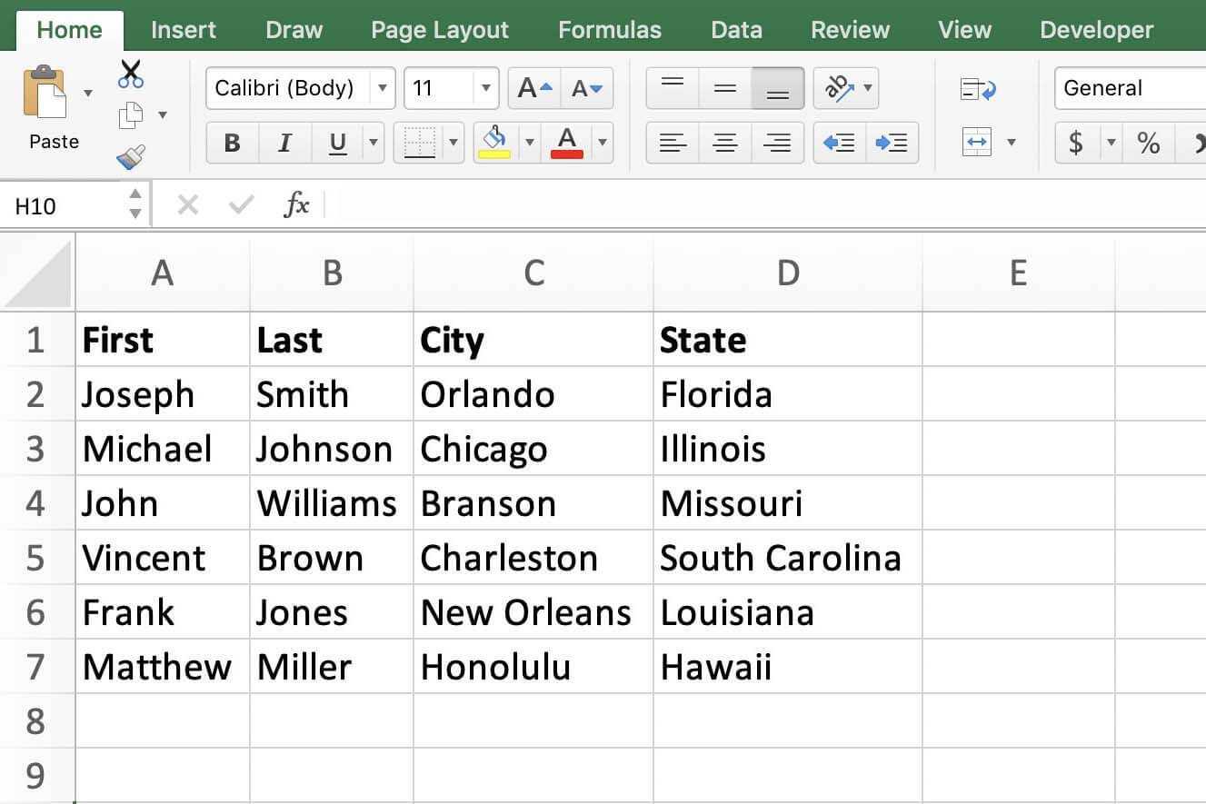 Perform A Microsoft Word Mail Merge From Within Excel Within How To Create A Mail Merge Template In Word 2010