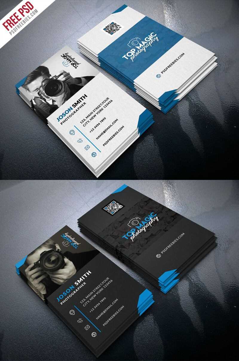 Photography Business Card Design Templates Photographer Throughout Photography Business Card Templates Free Download