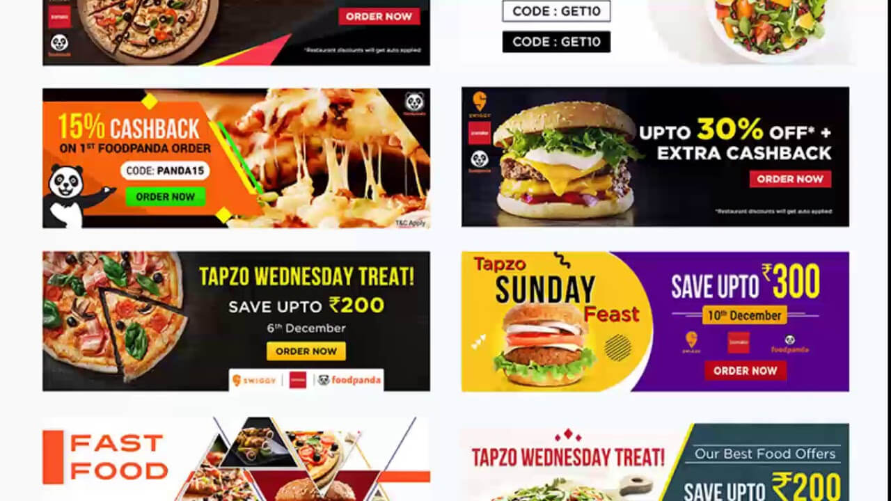 Photoshop Free Download – Food Banner Templates For Facebook Within Food Banner Template