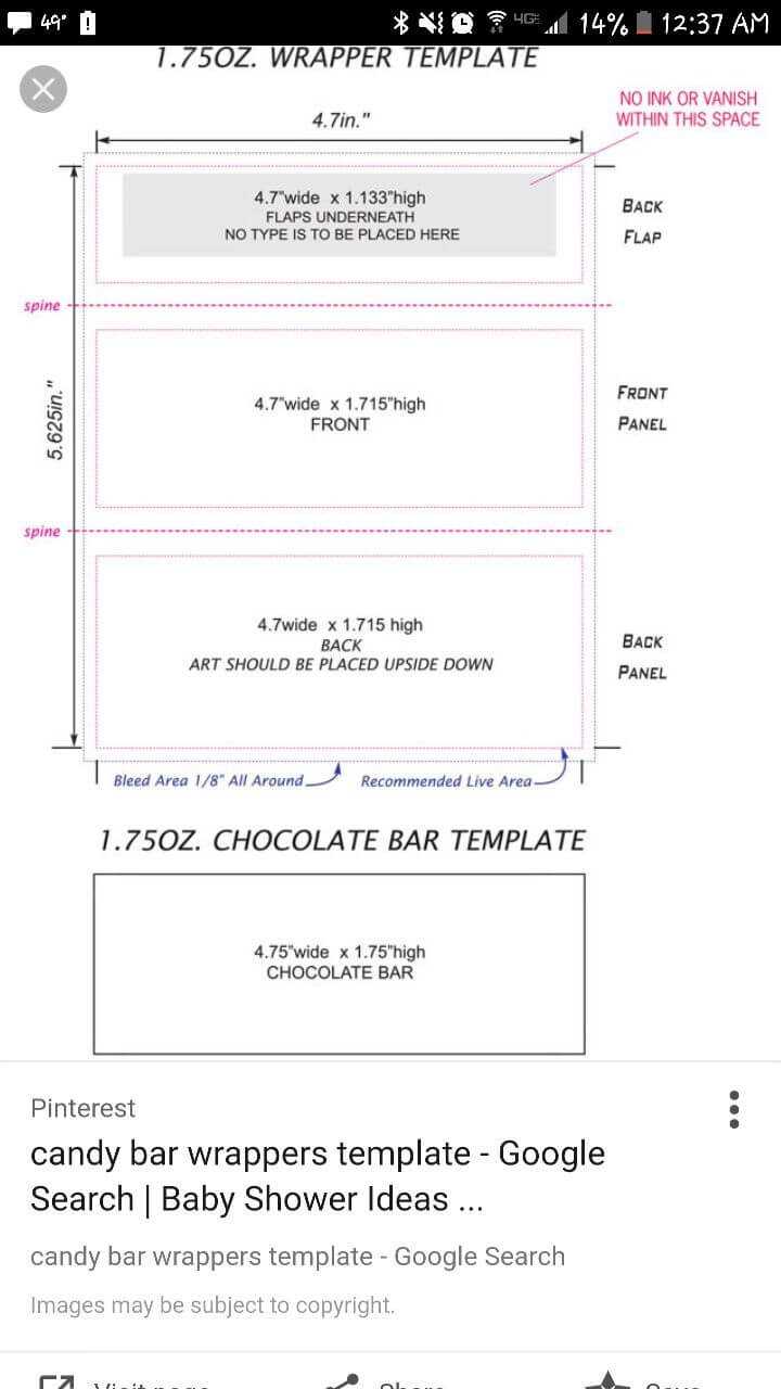 Pin De Leanne Moody En My Stuff | Candy Bar Wrapper Template Within Candy Bar Wrapper Template For Word