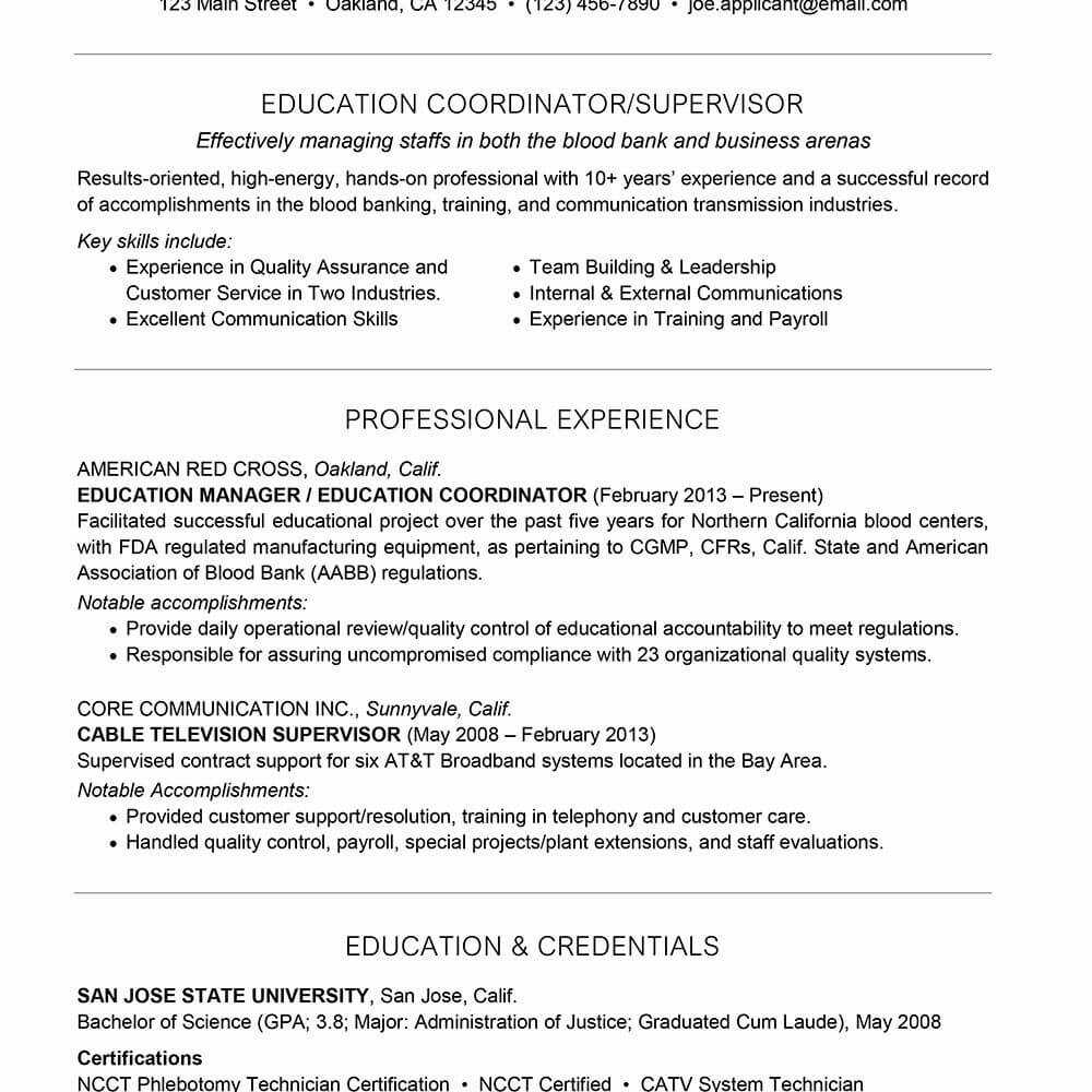 Pin On 100 Example Job Template For Combination Resume Template Word