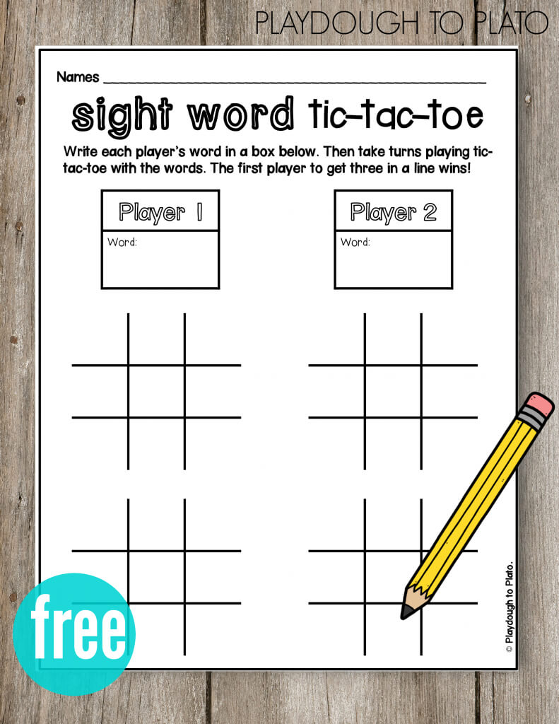 Pin On Ela For Tic Tac Toe Template Word