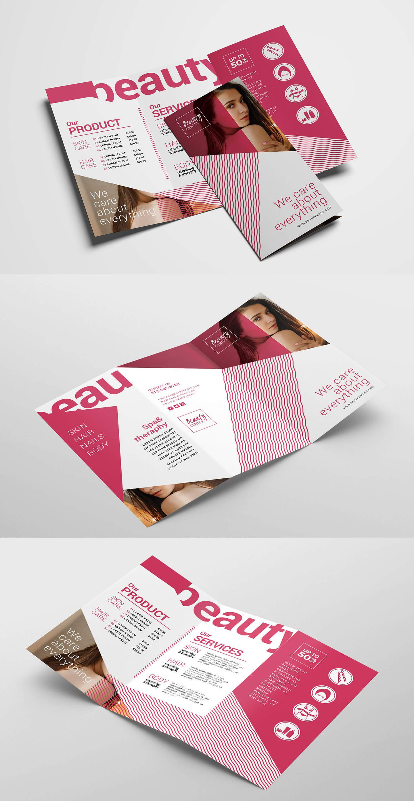 Pin On Free Tri Fold Brochure Templates Inside Tri Fold Brochure Template Illustrator Free