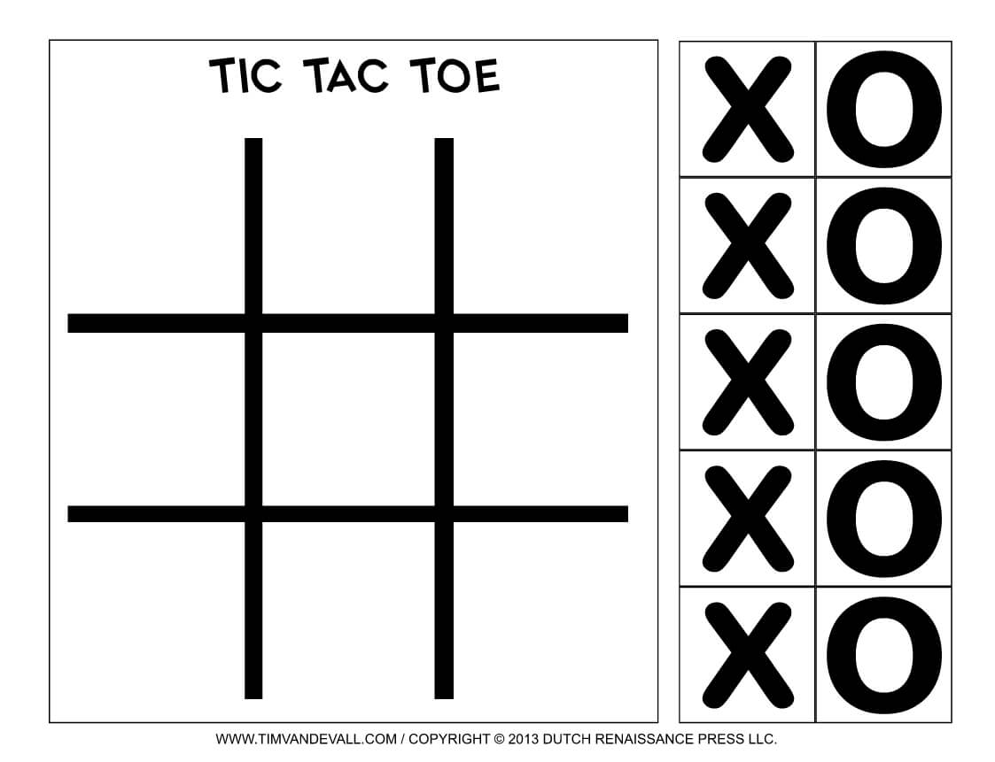 Pin On Tic Tac Toe Game Printables For Tic Tac Toe Template Word