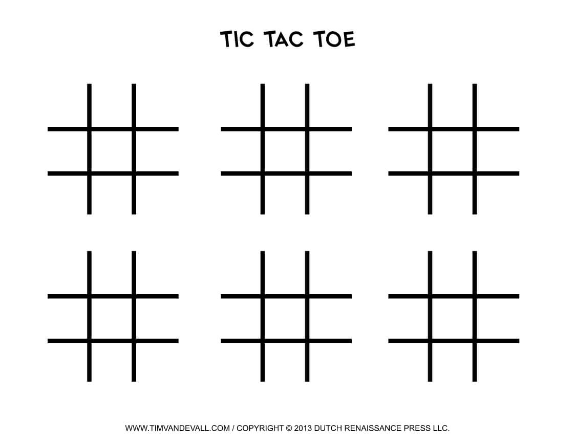 Pin On Tic Tac Toe Game Printables For Tic Tac Toe Template Word