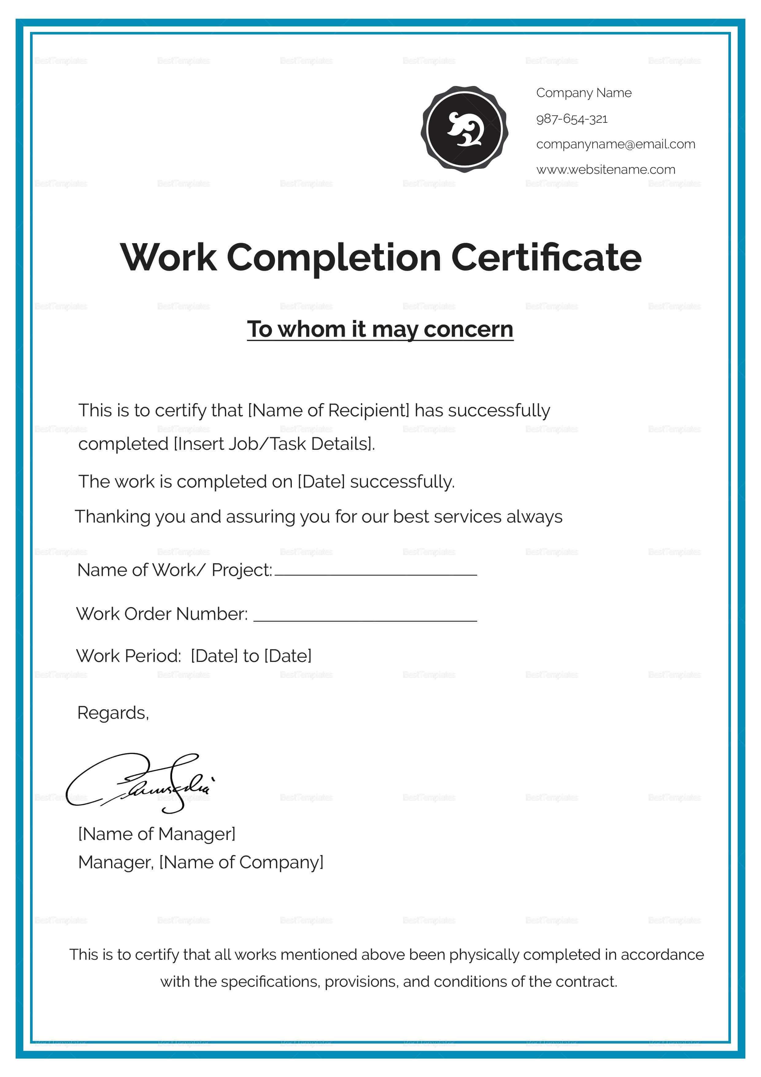 Pinadil Khan On Job In 2019 | Certificate Templates In Certificate Of Acceptance Template