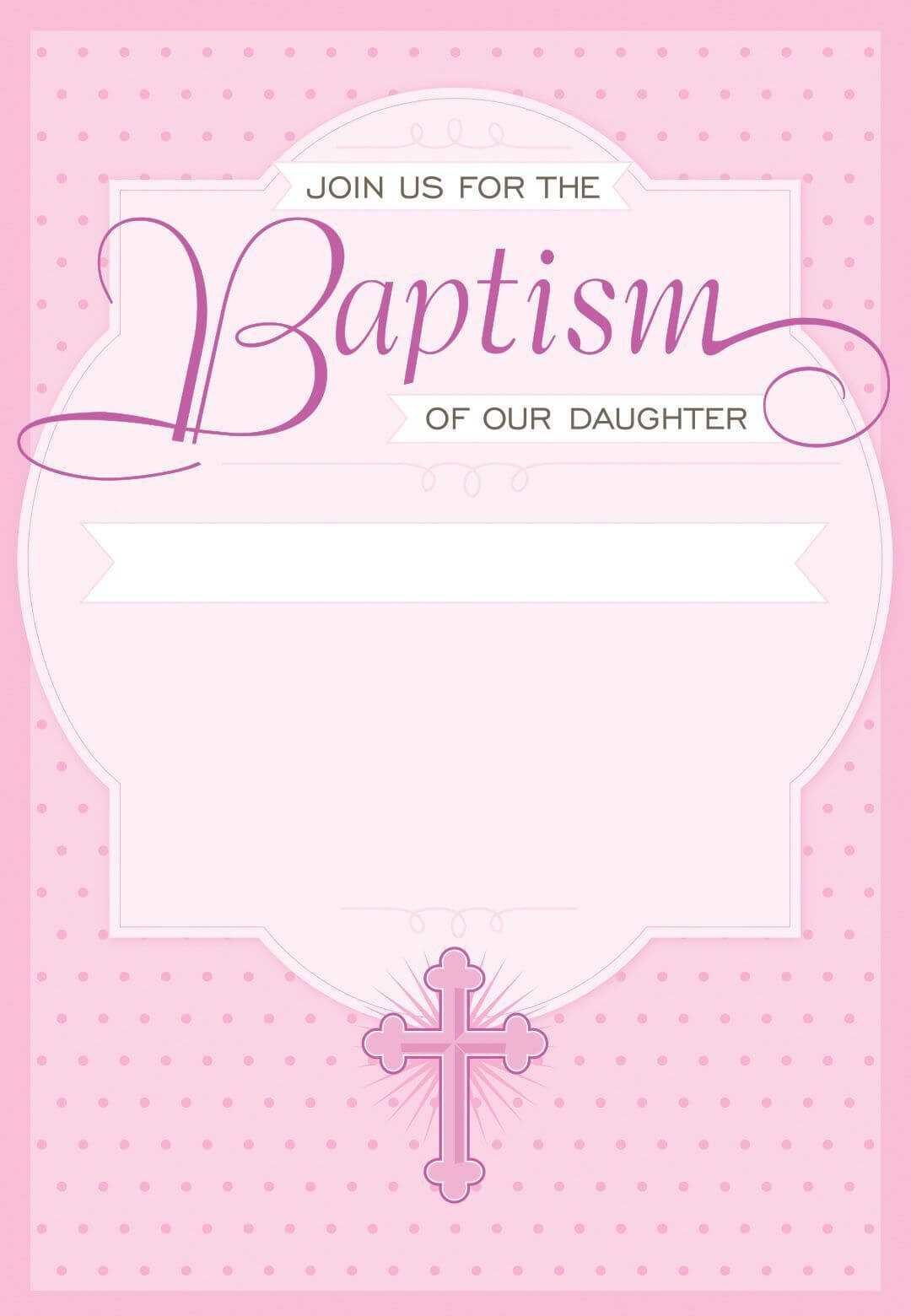 Pinanggunstore On Invitationwww Regarding Blank Christening Invitation Templates