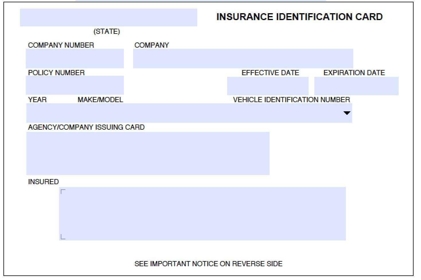 Pindinding 3D On Remplates And Resume In 2019 | Car Pertaining To Auto Insurance Id Card Template