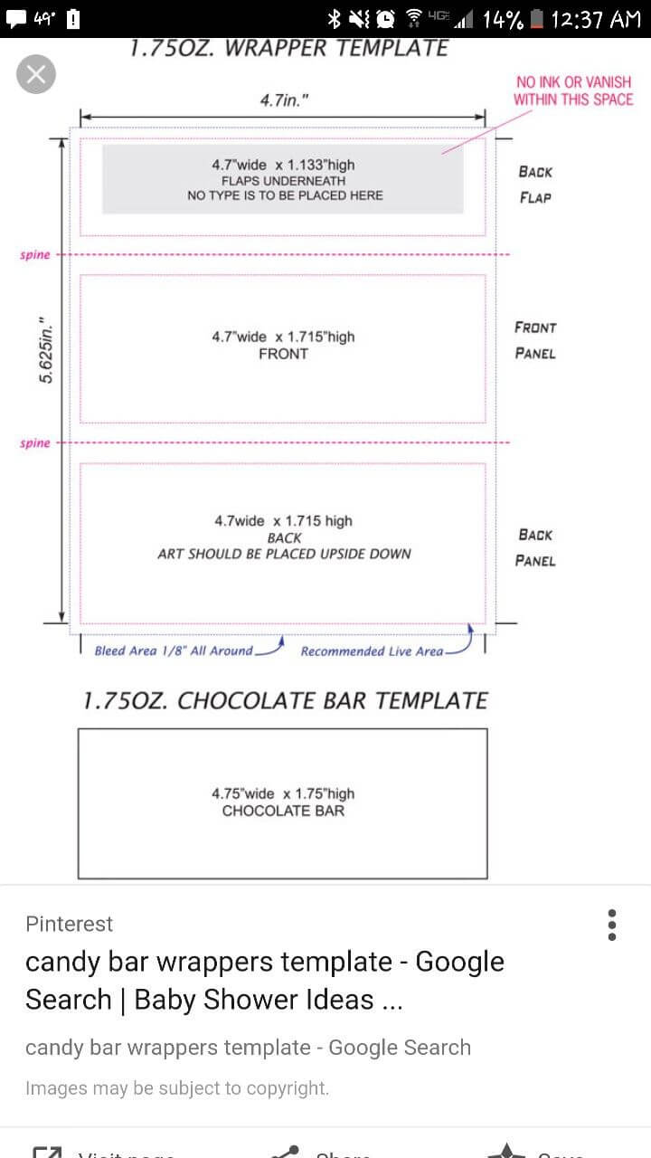 Pinkelly Schnetzer On Nani & Papa's 60Th | Candy Bar With Regard To Candy Bar Wrapper Template Microsoft Word