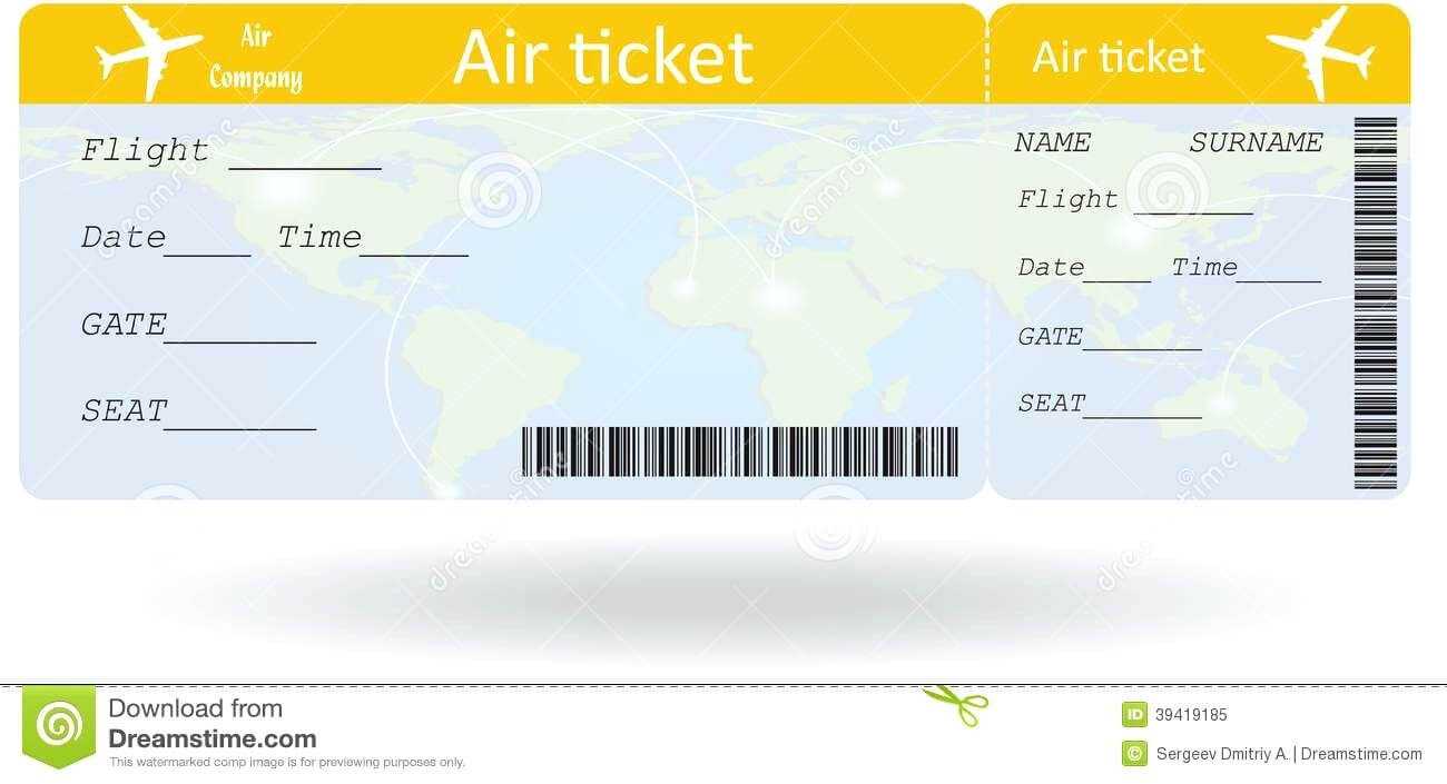 Pinpat Zema On French | Ticket Template, Ticket Template Pertaining To Plane Ticket Template Word